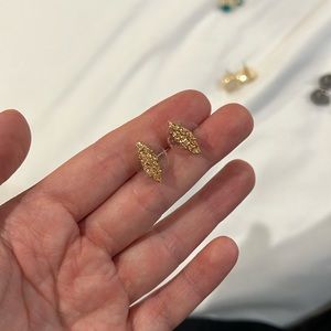 Kendra Scott rose gold drusy stud